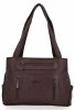 Torebka Damska Shopper Bag firmy Hernan 3892 Czekoladowa